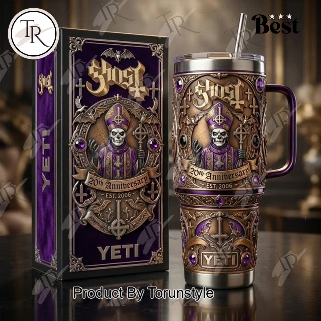 Ghost 20th Anniversary EST.2006 40oz Tumbler Ghost 20th Anniversary EST.2006 40oz Tumbler