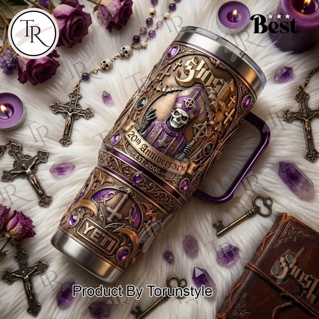 Ghost 20th Anniversary EST.2006 40oz Tumbler Ghost 20th Anniversary EST.2006 40oz Tumbler