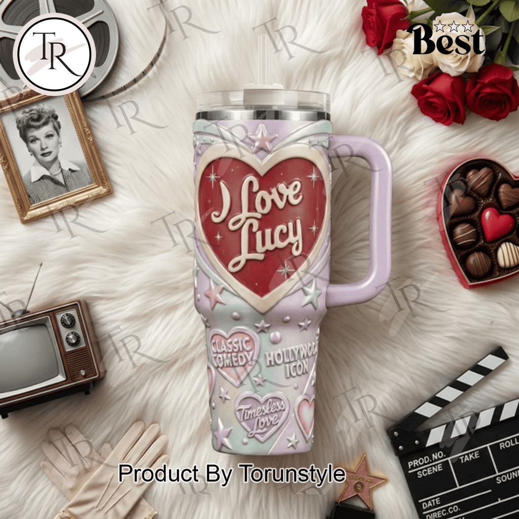 I Love Lucy 2026 40oz Tumbler I Love Lucy 2026 40oz Tumbler