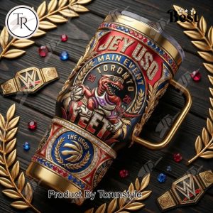 WWE Jey Uso “Main Event Toronto 2026” 40oz Tumbler