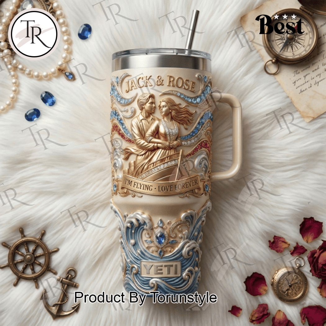 Jack & Rose x Titanic Valentine's Day 2026 40oz Tumbler Jack & Rose x Titanic Valentine's Day 2026 40oz Tumbler