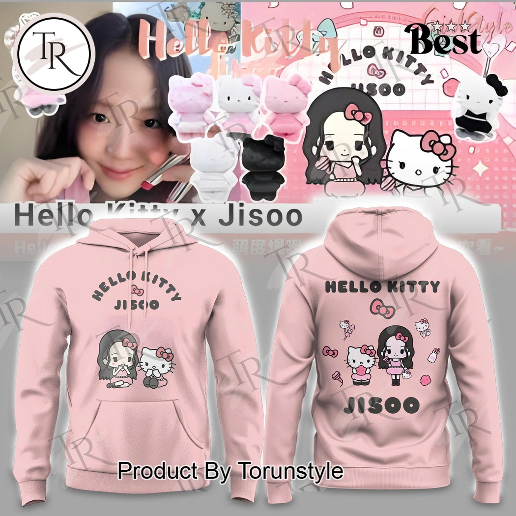 Jisoo X Hello Kitty New Edition 2026 Hoodie - Pink Jisoo X Hello Kitty New Edition 2026 Hoodie - Pink