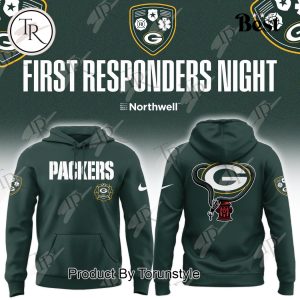 Green Bay Packers 2026 First Responders Night Hoodie Green Bay Packers 2026 First Responders Night Hoodie