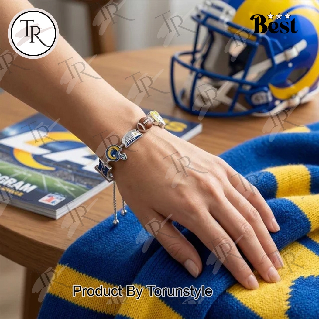 Los Angeles Rams 2026 New Design Charm Bracelet Los Angeles Rams 2026 New Design Charm Bracelet