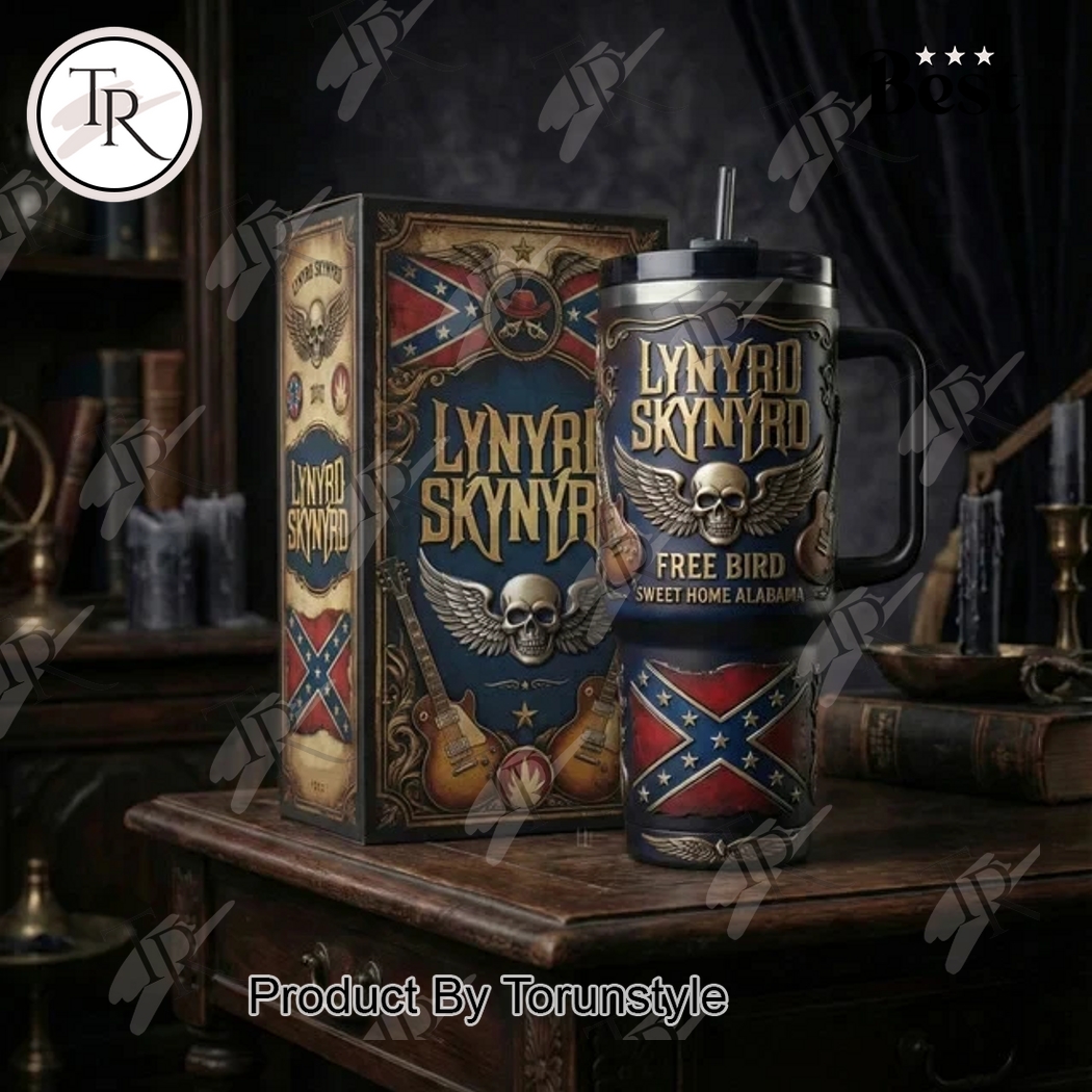 Lynyrd Skynyrd Free Bird 2026 40oz Tumbler Lynyrd Skynyrd Free Bird 2026 40oz Tumbler