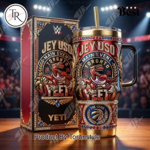 WWE Jey Uso “Main Event Toronto 2026” 40oz Tumbler WWE Jey Uso “Main Event Toronto 2026” 40oz Tumbler