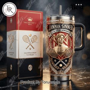 Jannik Sinner 40oz Tumbler