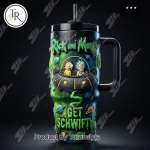 Rick And Morty “Get Schwifty” 2026 40oz Tumbler