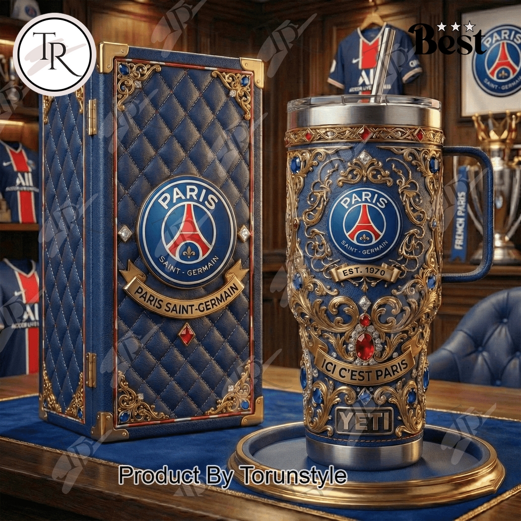 Paris Saint-Germain EST.1970 40oz Tumbler Paris Saint-Germain EST.1970 40oz Tumbler