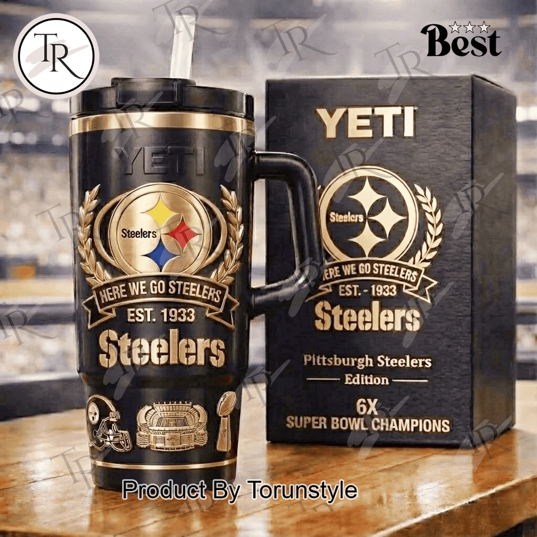 Pittsburgh Steelers 6X Super Bowl Champions Tumbler Pittsburgh Steelers 6X Super Bowl Champions Tumbler