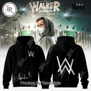Alan Walker World Tour Hoodie - Black