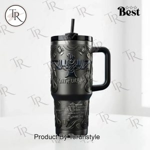 Keith Urban 2026 Black Design 40oz Tumbler