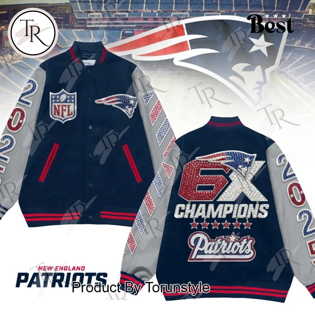 New England Patriots 2025 Champions Jacket New England Patriots 2025 Champions Jacket