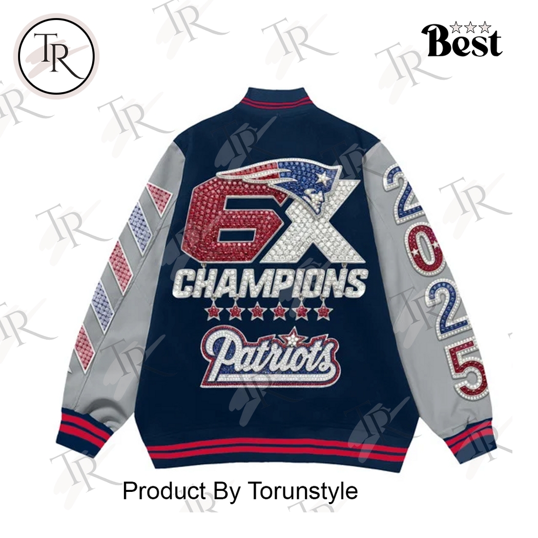 New England Patriots 2025 Champions Jacket New England Patriots 2025 Champions Jacket