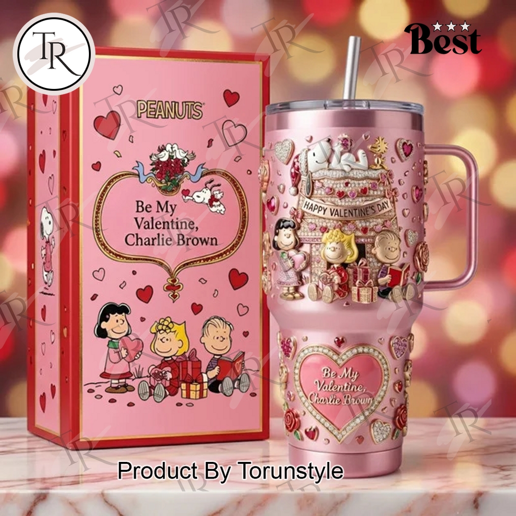 Snoopy And Friends Valentine's Day 2026 40oz Tumbler Snoopy And Friends Valentine's Day 2026 40oz Tumbler
