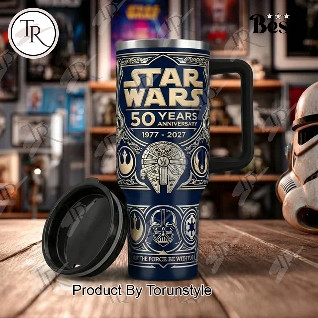 Star Wars 50 Years 1977-2027 40oz Tumbler Star Wars 50 Years 1977-2027 40oz Tumbler