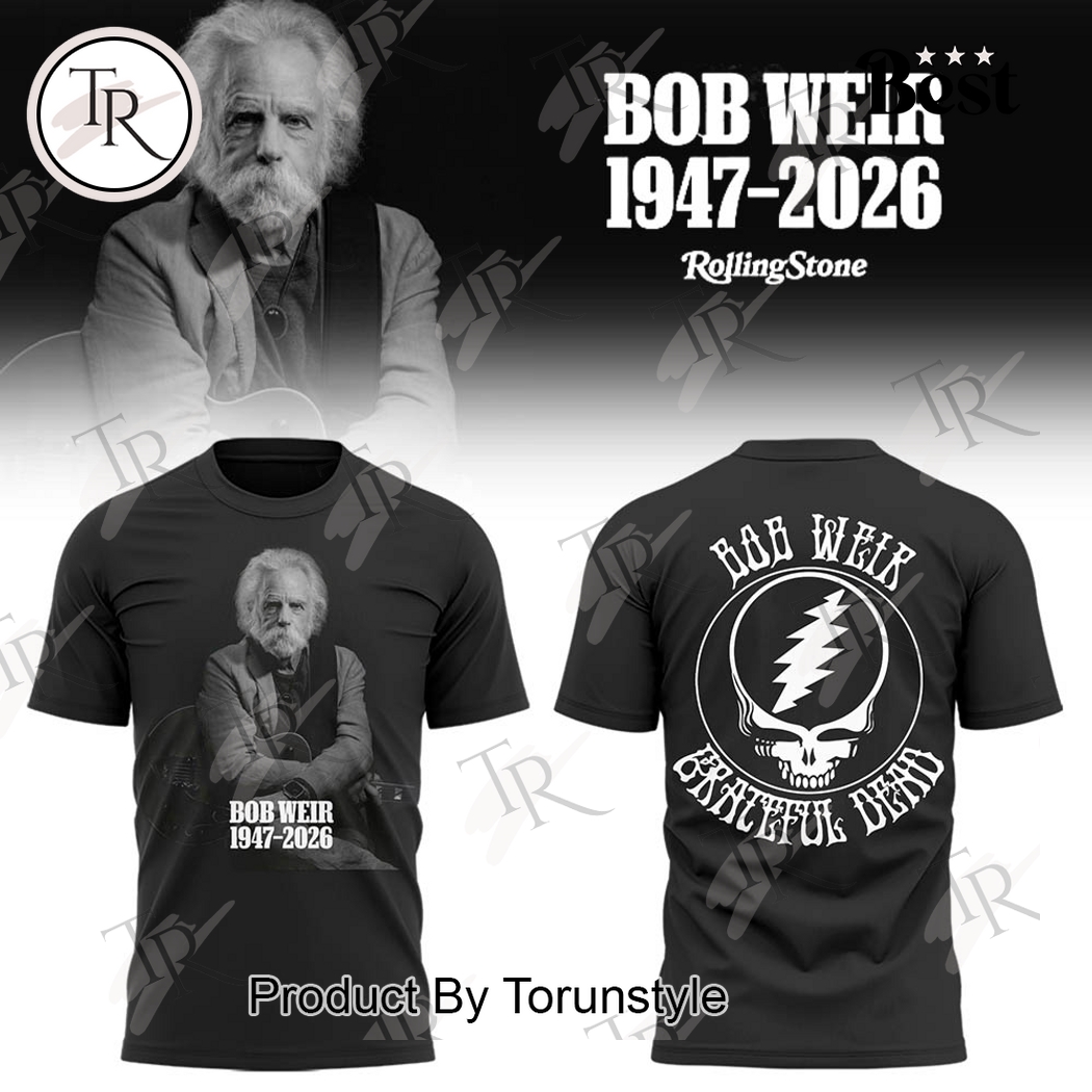 Thank You Bob Weir 1947-2026 Hoodie Thank You Bob Weir 1947-2026 Hoodie