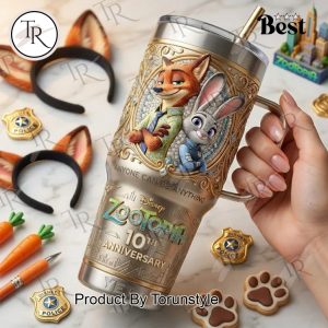 Zootopia 10th Anniversary 40oz Tumbler