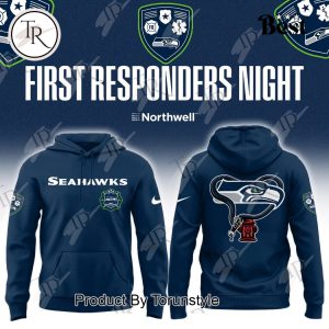 Seattle Seahawks 2026 First Responders Night Hoodie Seattle Seahawks 2026 First Responders Night Hoodie