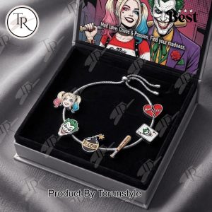 Joker And Harley Quinn 2026 Charm Bracelet Joker And Harley Quinn 2026 Charm Bracelet