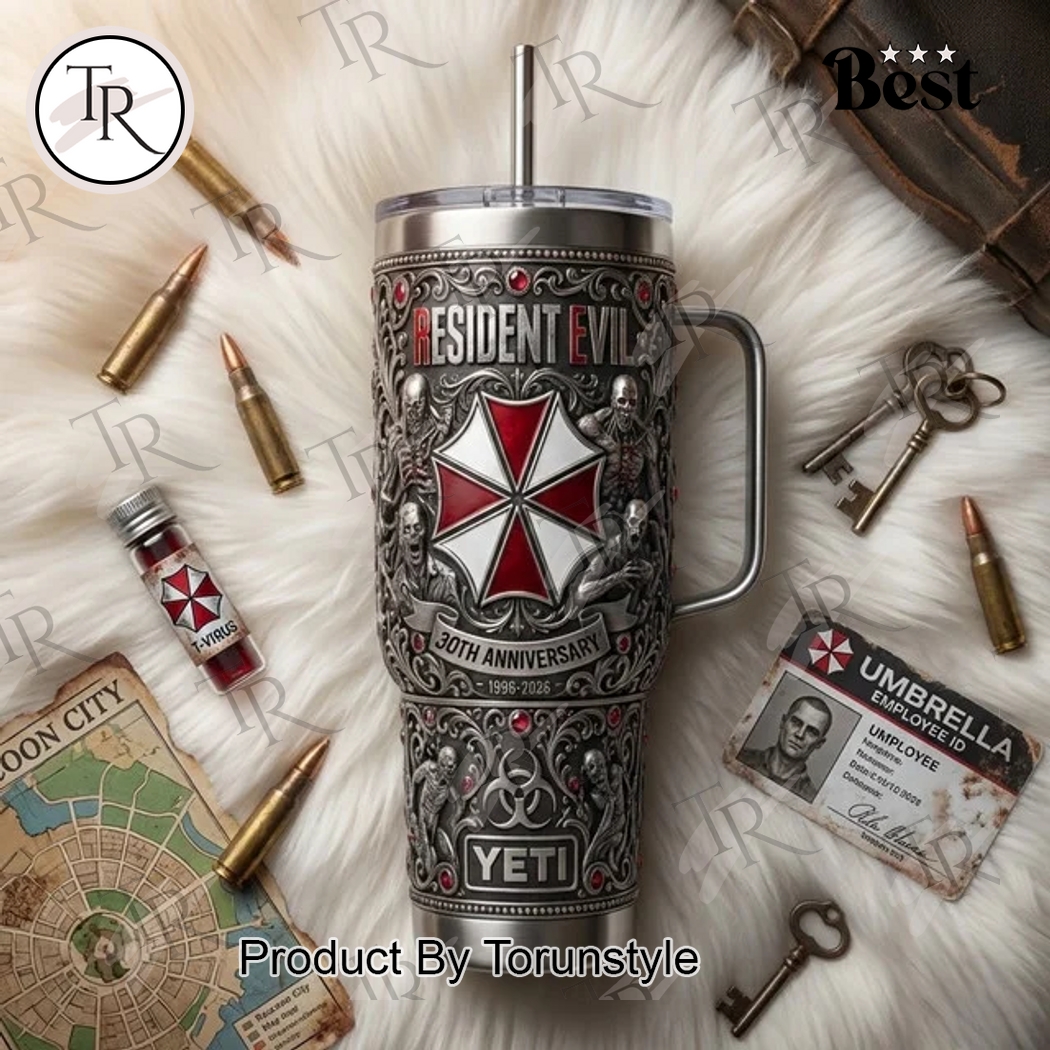 Umbrella Corps 30th Anniversary 1996-2026 40oz Tumbler Umbrella Corps 30th Anniversary 1996-2026 40oz Tumbler