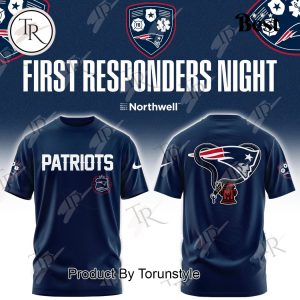 New England Patriots 2026 First Responders Night Hoodie