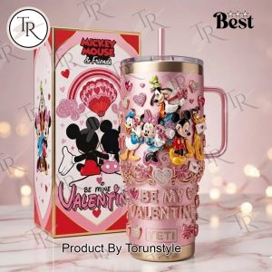 Mickey And Friends Valentine’s Day 2026 40oz Tumbler