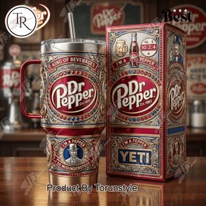Dr Pepper EST.1885 40oz Tumbler