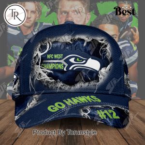 Seattle Seahawks 2025 NFC West Division Champs Cap