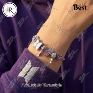 BTS “I Purple You” 2026 New Design Charm Bracelet