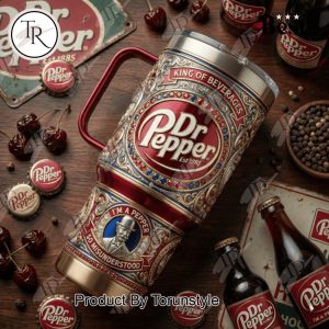 Dr Pepper EST.1885 40oz Tumbler