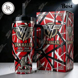 Van Halen Guitar Legend 1972-2026 40oz Tumbler