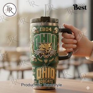 Ohio Bobcats 2026 40oz Tumbler