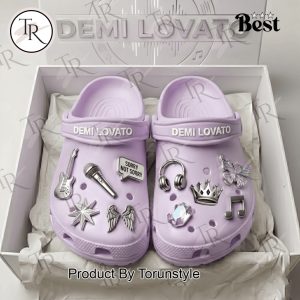 Demi Lovato Purple Design 2026 Crocs