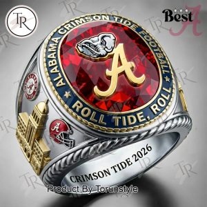 Alabama Crimson Tide “Roll Tide, Roll” 2026 Ring