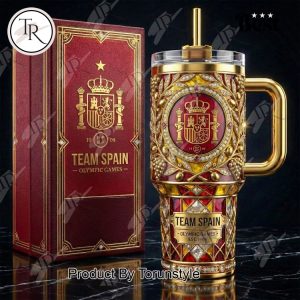 Team Spain Olympic Games 2026 40oz Tumbler