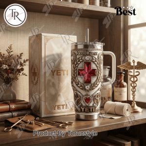 Red Cross 40oz Tumbler