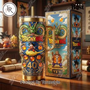 Dragon Ball 40 Years 1986-2026 40oz Tumbler