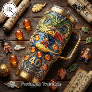 Dragon Ball 40 Years 1986-2026 40oz Tumbler
