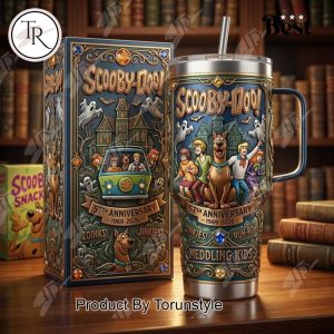 Scooby-Doo 57th Anniversary 1969-2026 40oz Tumbler
