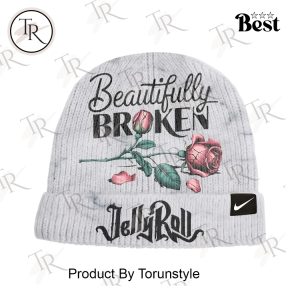 Jelly Roll Beautifully Broken 2026 Beanie Hat