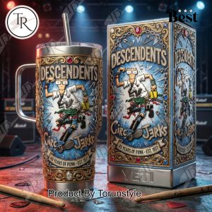 Descendents x Circle Jerks 49 Years Of Punk 40oz Tumbler