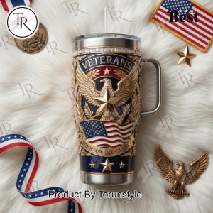 Veterans 2026 40oz Tumbler