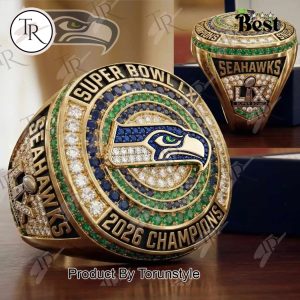 Seattle Seahawks Super Bowl LX 2026 Champions Ring