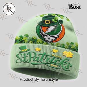 Grateful Dead Happy St.Patrick’s Day 2026 Beanie Hat