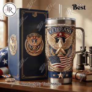 Veterans 2026 40oz Tumbler