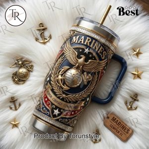 Marines Honor-Courage-Commitment 40oz Tumbler