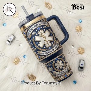 Emergency Medical Services 60th Anniversary 1966-2026 40oz Tumbler