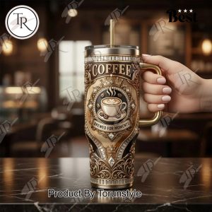 Coffee “Brewed For Moments” 40oz Tumbler