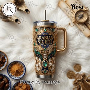 Arabian Nights A Thousand Tales Of Gold 2026 40oz Tumbler